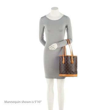 Louis Vuitton  Monogram Canvas Petit Bucket Tote