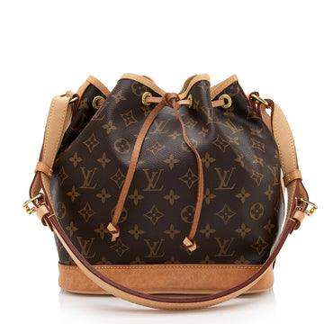 Louis Vuitton Monogram Canvas Petit Noe NM Shoulder Bag (SHF-ygUpvv)
