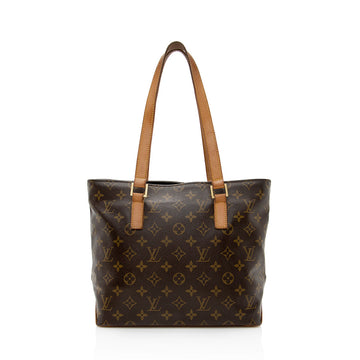 Louis Vuitton Monogram Canvas Cabas Piano Tote (SHF-19825)