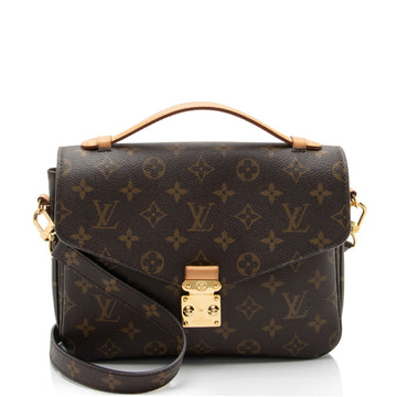 Louis Vuitton Monogram Canvas Pochette Metis Shoulder Bag (SHF-QcZc3C)
