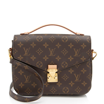 Louis Vuitton Monogram Canvas Pochette Metis Shoulder Bag (SHF-pIyBMS)