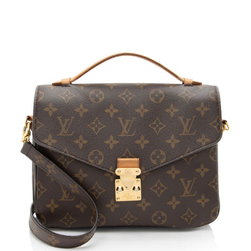 Louis Vuitton Monogram Canvas Pochette Metis Shoulder Bag