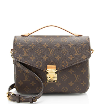 Louis Vuitton Monogram Canvas Pochette Metis Shoulder Bag