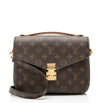 Louis Vuitton Monogram Canvas Pochette Metis Shoulder Bag