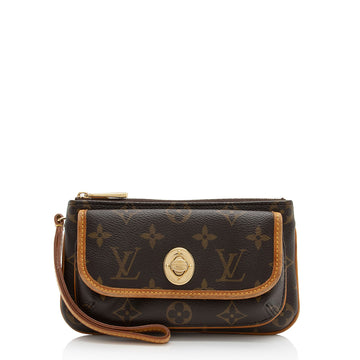 Louis Vuitton Monogram Canvas Pochette Tikal Clutch (SHF-gbe0ZF)