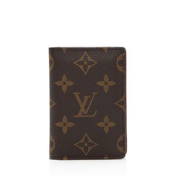 Louis Vuitton Monogram Canvas Pocket Organizer (SHF-CTbfnw)