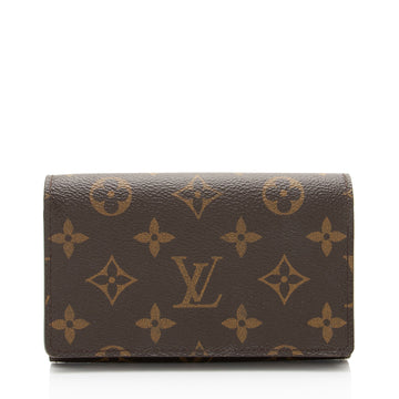 Louis Vuitton Monogram Canvas Porte Monnaie Billets Wallet