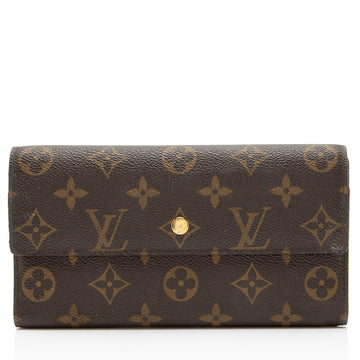Louis Vuitton Monogram Canvas Porte Tressor International Wallet