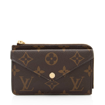 Louis Vuitton Monogram Canvas Recto Verso Card Holder (SHF-bGm16G)