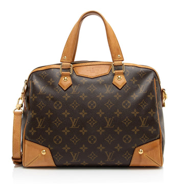 Louis Vuitton Monogram Canvas Retiro PM Satchel (SHF-4ZQnAq)