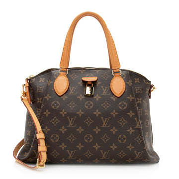 Louis Vuitton Monogram Canvas Rivoli MM Tote (SHF-20473)