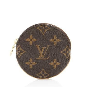 Louis Vuitton Monogram Canvas Round Coin Pouch