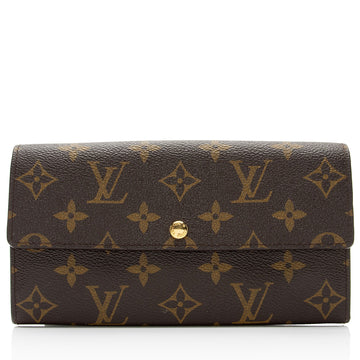 Louis Vuitton Monogram Canvas Sarah Wallet (SHF-SbkCqK)