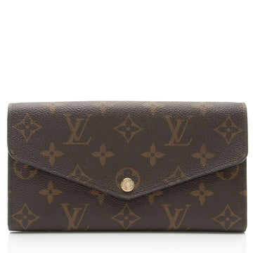Louis Vuitton Monogram Canvas Sarah Wallet (SHF-fnFJ8W)