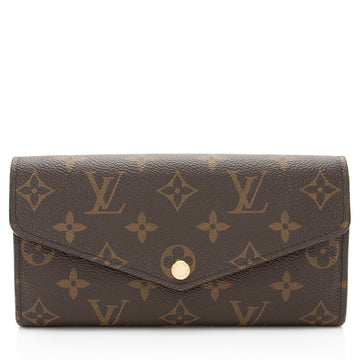 Louis Vuitton Monogram Canvas Sarah Wallet
