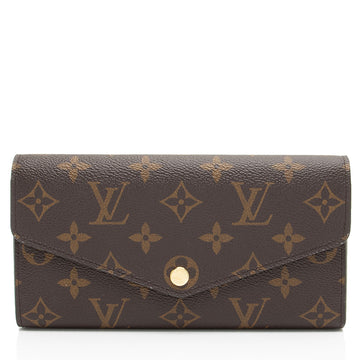 Louis Vuitton Monogram Canvas Sarah Wallet