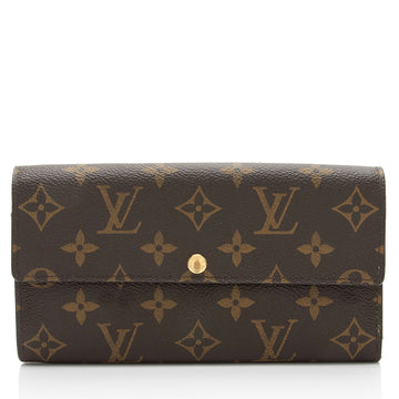 Louis Vuitton Monogram Canvas Sarah Wallet