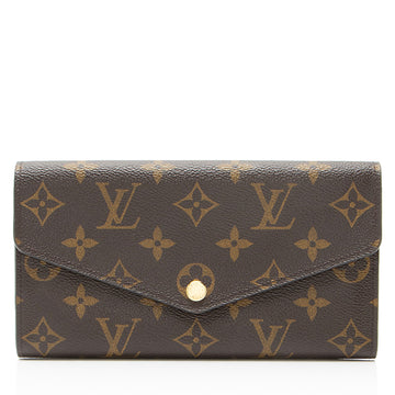 Louis Vuitton Monogram Canvas Sarah Wallet
