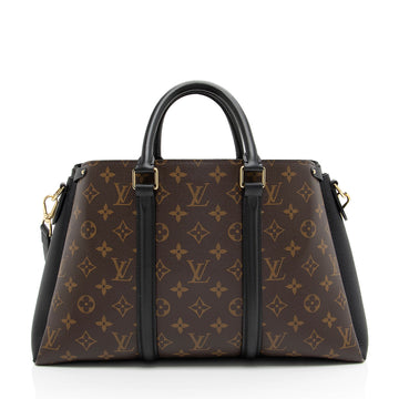 Louis Vuitton Monogram Canvas Soufflot MM Satchel (SHF-QtZo3k)
