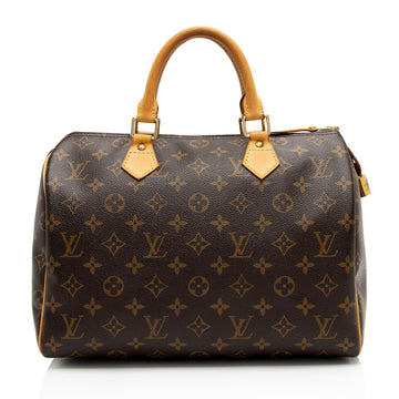 Louis Vuitton Monogram Canvas Speedy 30 Satchel (SHF-CH3OjS)