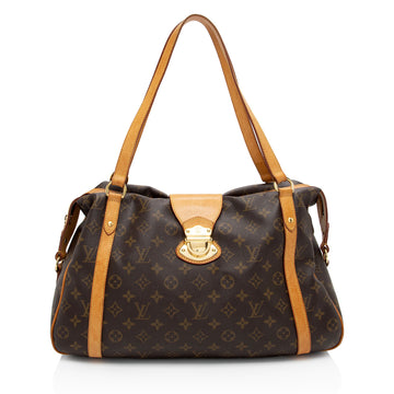 Louis Vuitton Monogram Canvas Stresa GM Shoulder Bag (SHF-9BDyiu)