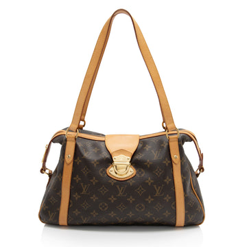 Louis Vuitton Monogram Canvas Stresa PM Shoulder Bag (SHF-KLJTBG)