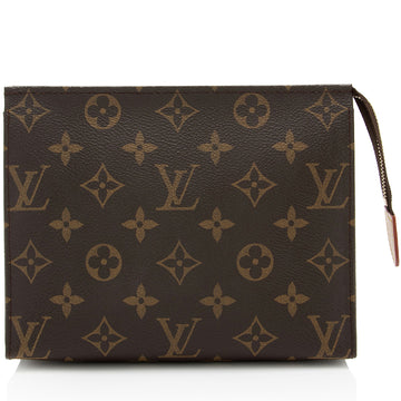 Louis Vuitton Monogram Canvas Toiletry Pouch 19 (SHF-Tvkuyl)