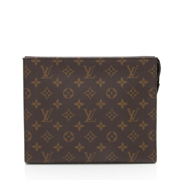 Louis Vuitton Monogram Canvas Toiletry Pouch 26 (SHF-E56ila)