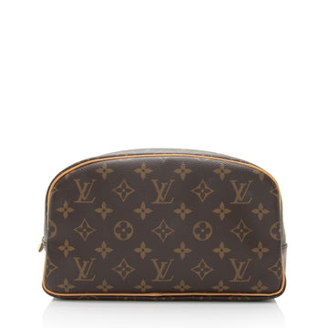 Louis Vuitton Monogram Canvas Trousse Toiletry Pouch 25 (SHF-setPiJ)