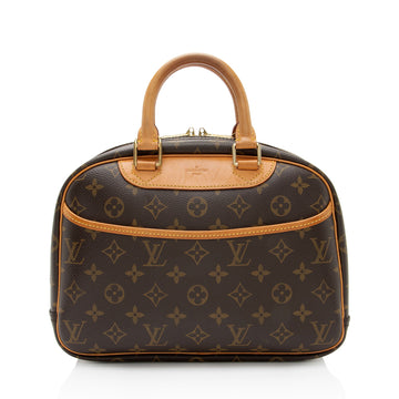 Louis Vuitton Monogram Canvas Trouville Satchel (SHF-6njWHt)