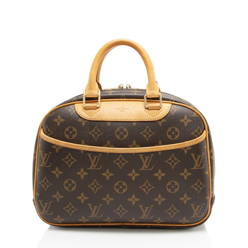 Louis Vuitton Monogram Canvas Trouville Satchel