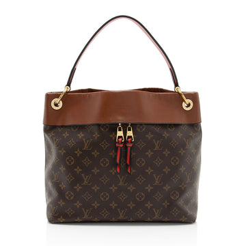 Louis Vuitton Monogram Canvas Tuileries Hobo (SHF-Xu74nD)