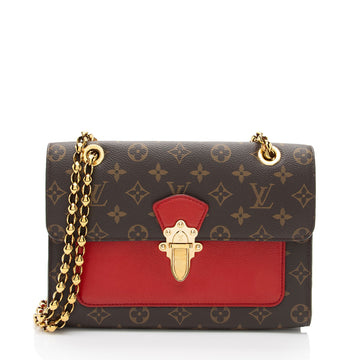 Louis Vuitton Monogram Canvas Victoire Chain Bag (SHF-cjtklU)