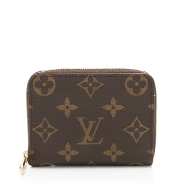 Louis Vuitton Monogram Canvas Zippy Coin Wallet