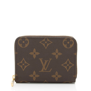 Louis Vuitton Monogram Canvas Zippy Coin Wallet