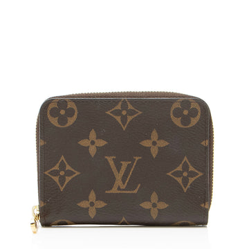 Louis Vuitton Monogram Canvas Zippy Coin Wallet