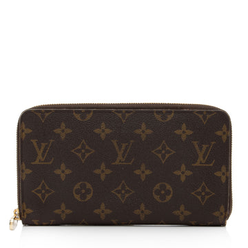 Louis Vuitton Monogram Canvas Zippy Organizer Wallet (SHF-2Gu7uv)
