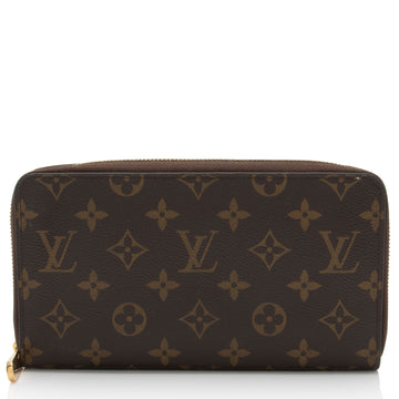 Louis Vuitton Monogram Canvas Zippy Organizer Wallet (SHF-Phah8D)