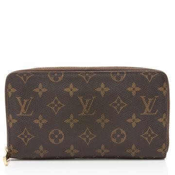 Louis Vuitton Monogram Canvas Zippy Organizer Wallet (SHF-P5q8pD)