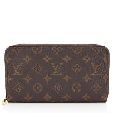 Louis Vuitton Monogram Canvas Zippy Organizer Wallet
