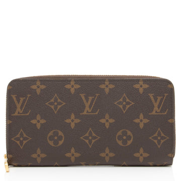 Louis Vuitton Monogram Canvas Zippy Wallet (SHF-JxPPMQ)