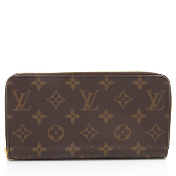 Louis Vuitton Monogram Canvas Zippy Wallet (SHF-i3N2Zj)