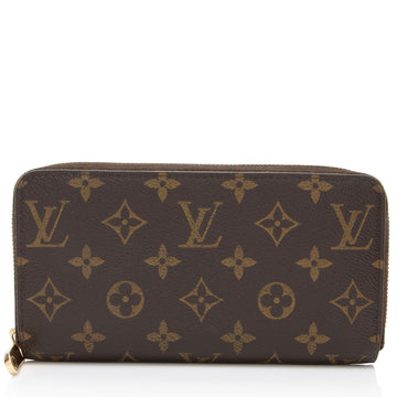 Louis Vuitton Monogram Canvas Zippy Wallet