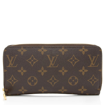 Louis Vuitton Monogram Canvas Zippy Wallet