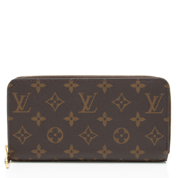 Louis Vuitton Monogram Canvas Zippy Wallet