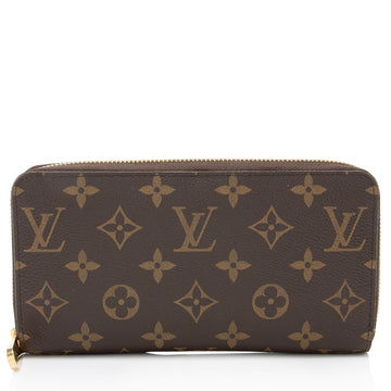 Louis Vuitton Monogram Canvas Zippy Wallet
