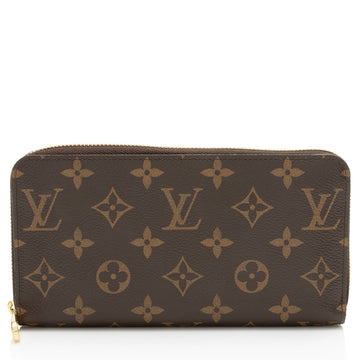Louis Vuitton Monogram Canvas Zippy Wallet