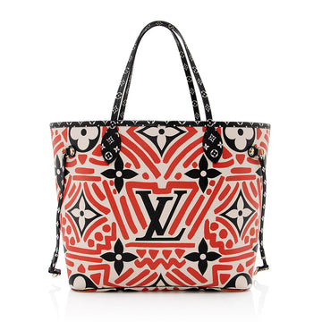 Louis Vuitton Monogram Crafty Neverfull MM Tote (SHF-19035)