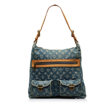 Louis Vuitton Monogram Denim Baggy GM (SHG-am0qwq)