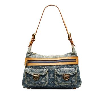 Louis Vuitton Monogram Denim Baggy PM (SHG-nVFqlb)